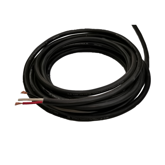 Phelps Dodge Power Cable AWG 14 3 Core with durable black insulation for reliable electrical connections