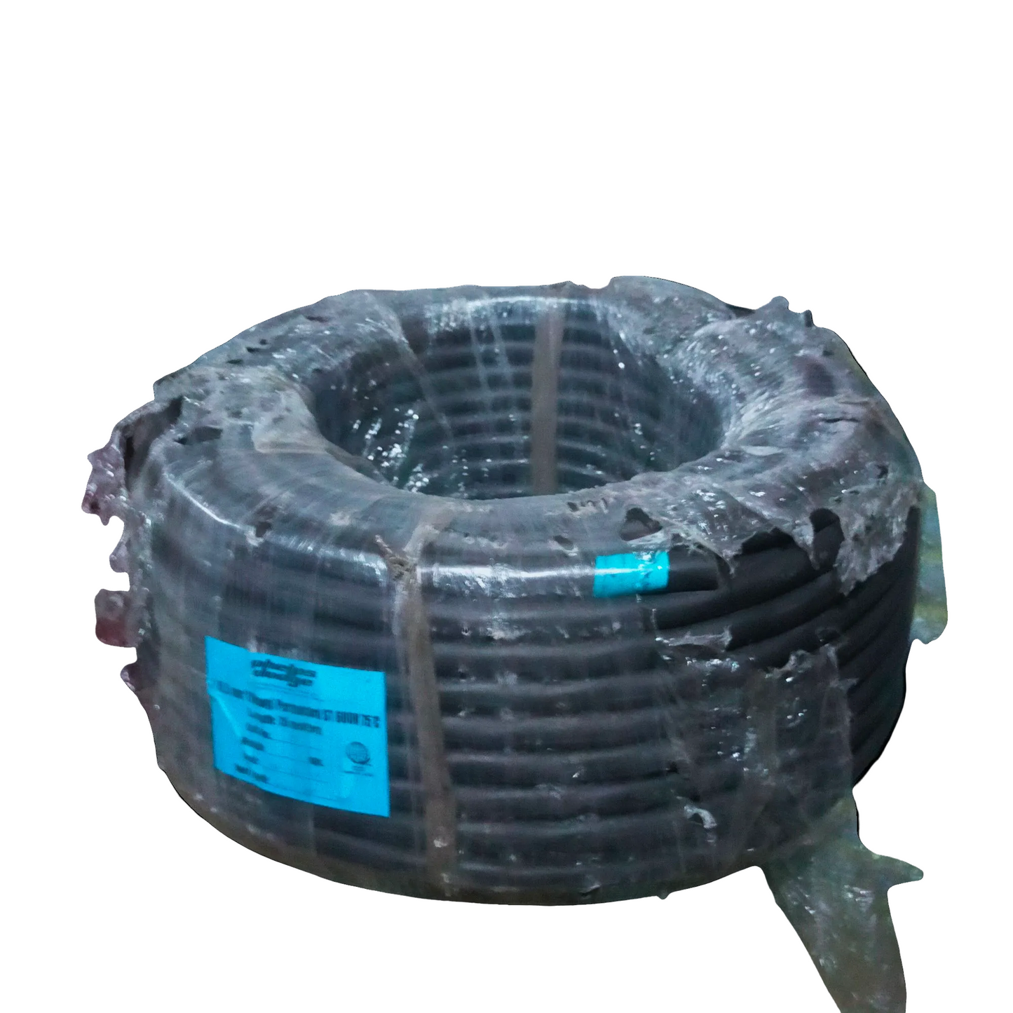 Phelps Dodge 4 core 2.0mm electrical wire coil wrapped in plastic packaging