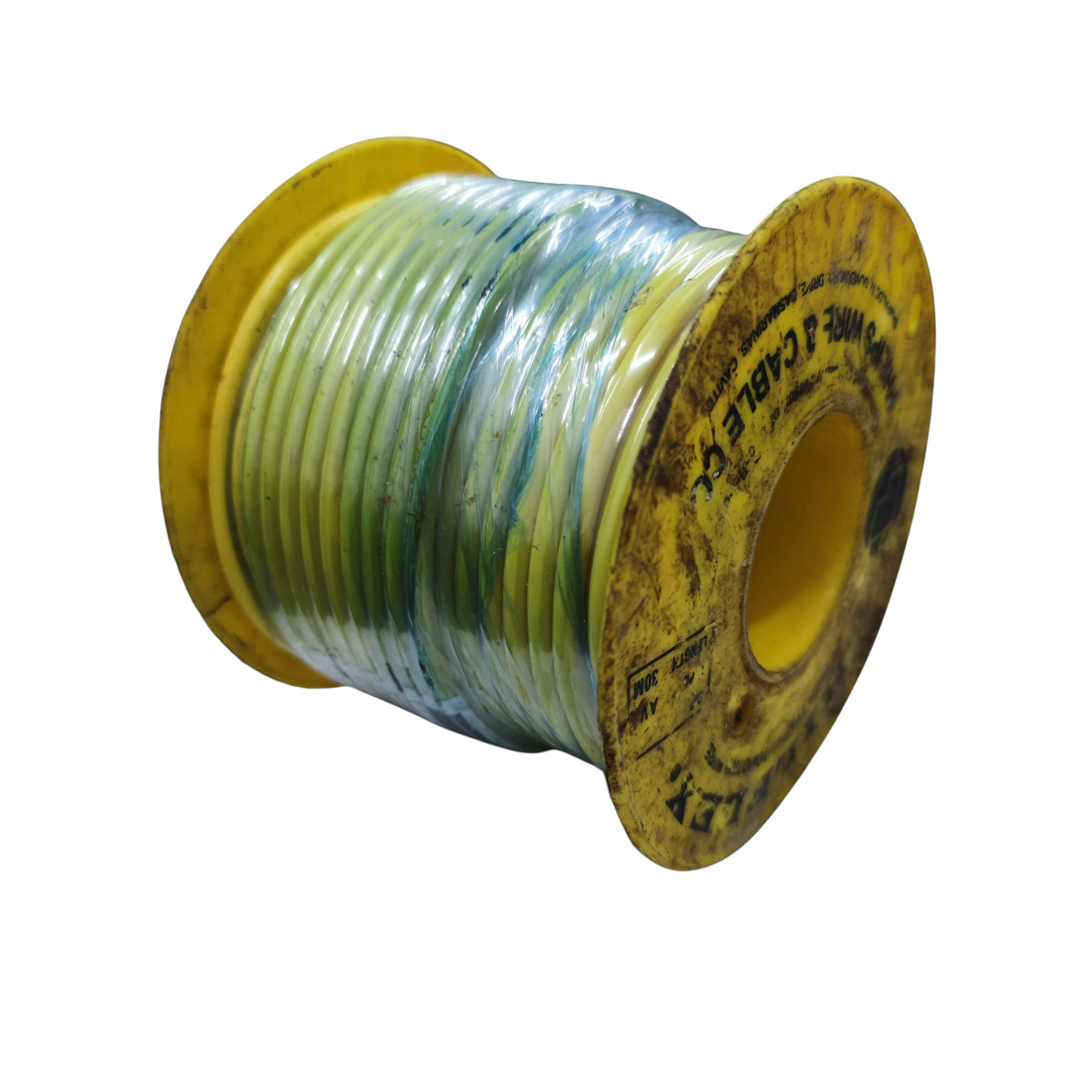 Philflex Autowire AWG 10 (5.5mm) Automotive Wire Auto Wire Yellow 30 Meters Per Roll