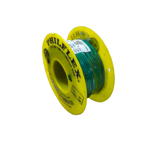 Philflex Autowire AWG 18 0.75mm Green Automotive Wire Auto Wire 30 Meters 1 Roll