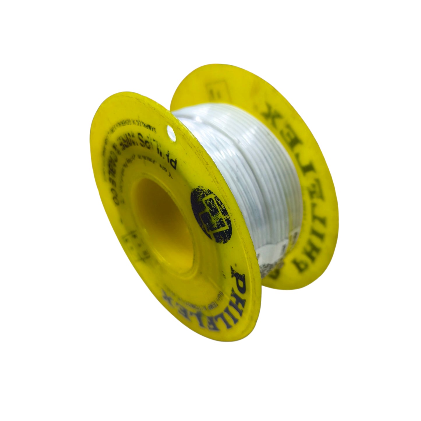 Philflex Autowire AWG 18 0.75mm White Automotive Wire Auto Wire 30 Meters 1 Roll