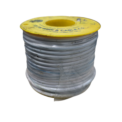 Philflex Autowire AWG 8 ( 8.0 mm), Automotive Wire Auto Wire White 30 Meters per Roll