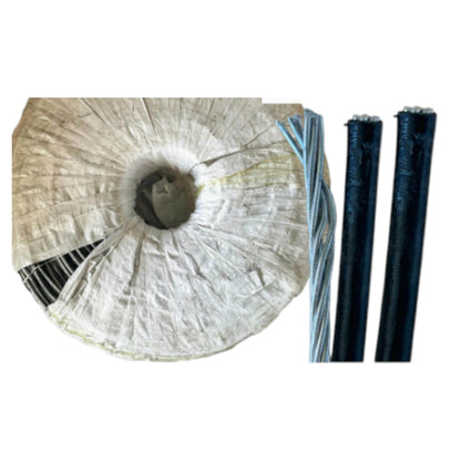 Philflex Service Drop Wire Triplex AWG 6/7 14mm 2 Insulated and 1 Bare 1 Meter