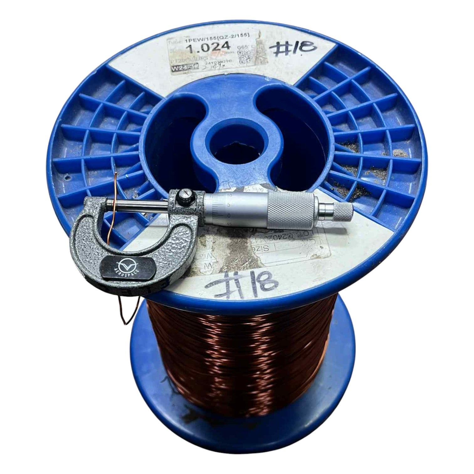 Philflex 900 Grams Magnet Wire AWG 18 Enameled Copper Wire 1.0 mm Heavy Formix Approx 119.68 Meters Per Roll  Electx Electrical SUpply