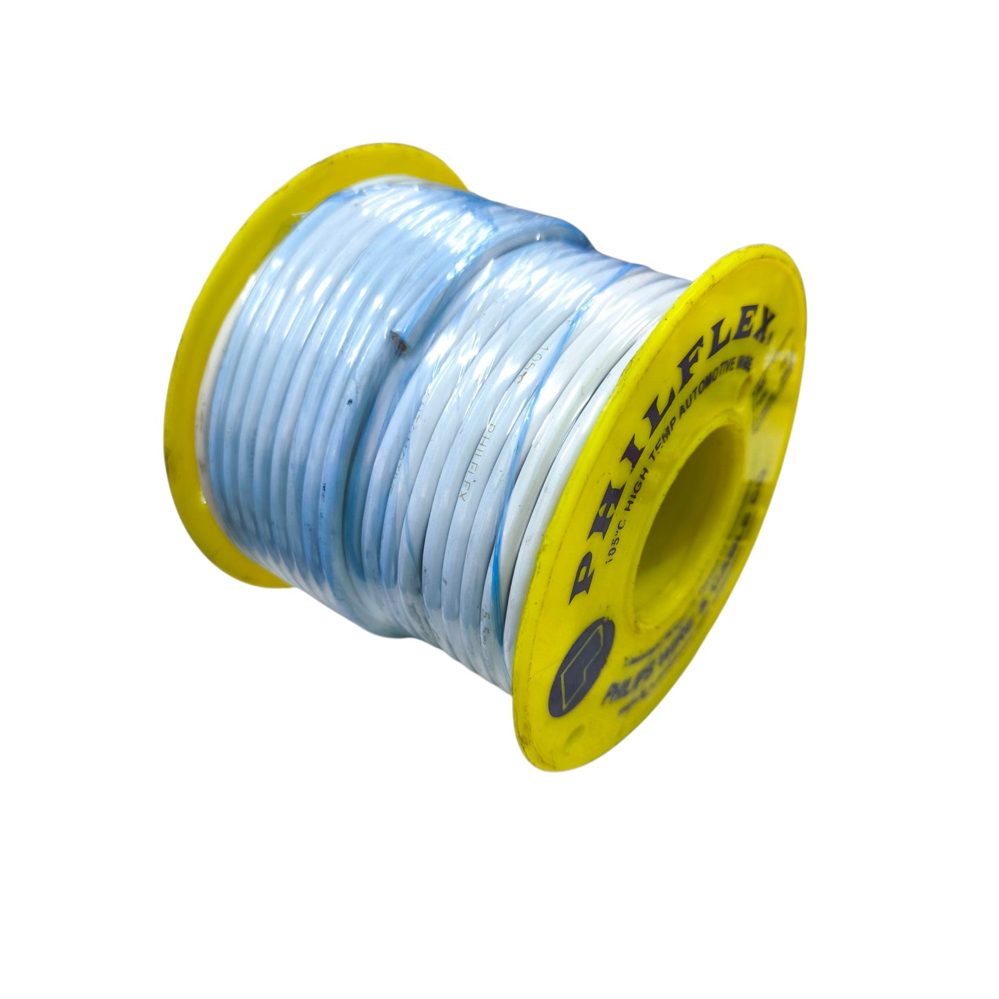 Philflex Autowire AWG #10 ( 5.5mm) Automotive Wire Auto Wire White 30 Meters 1 Roll