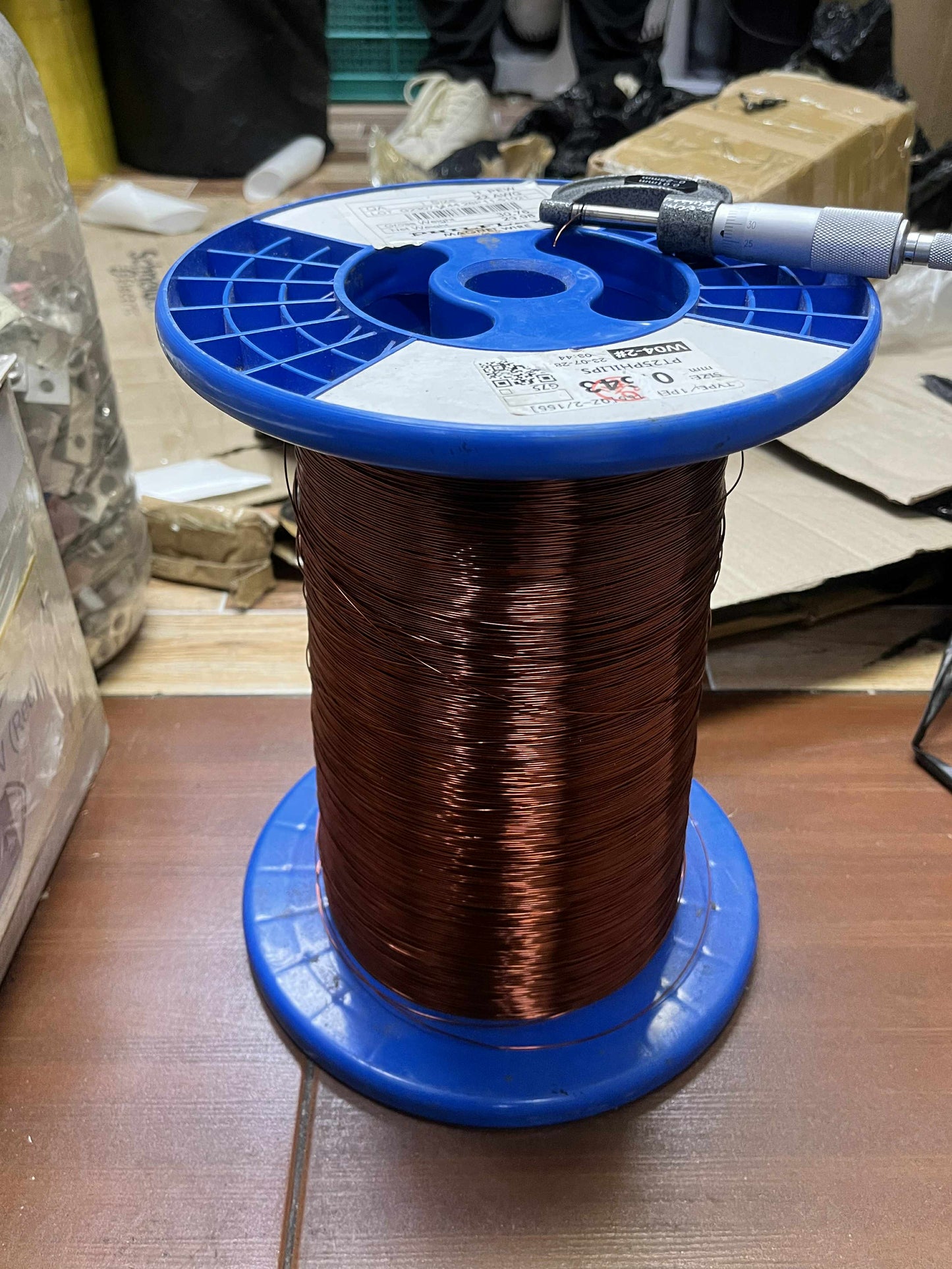 Philflex Magnet Wire AWG 22 0.65 mm Heavy Formix 700G