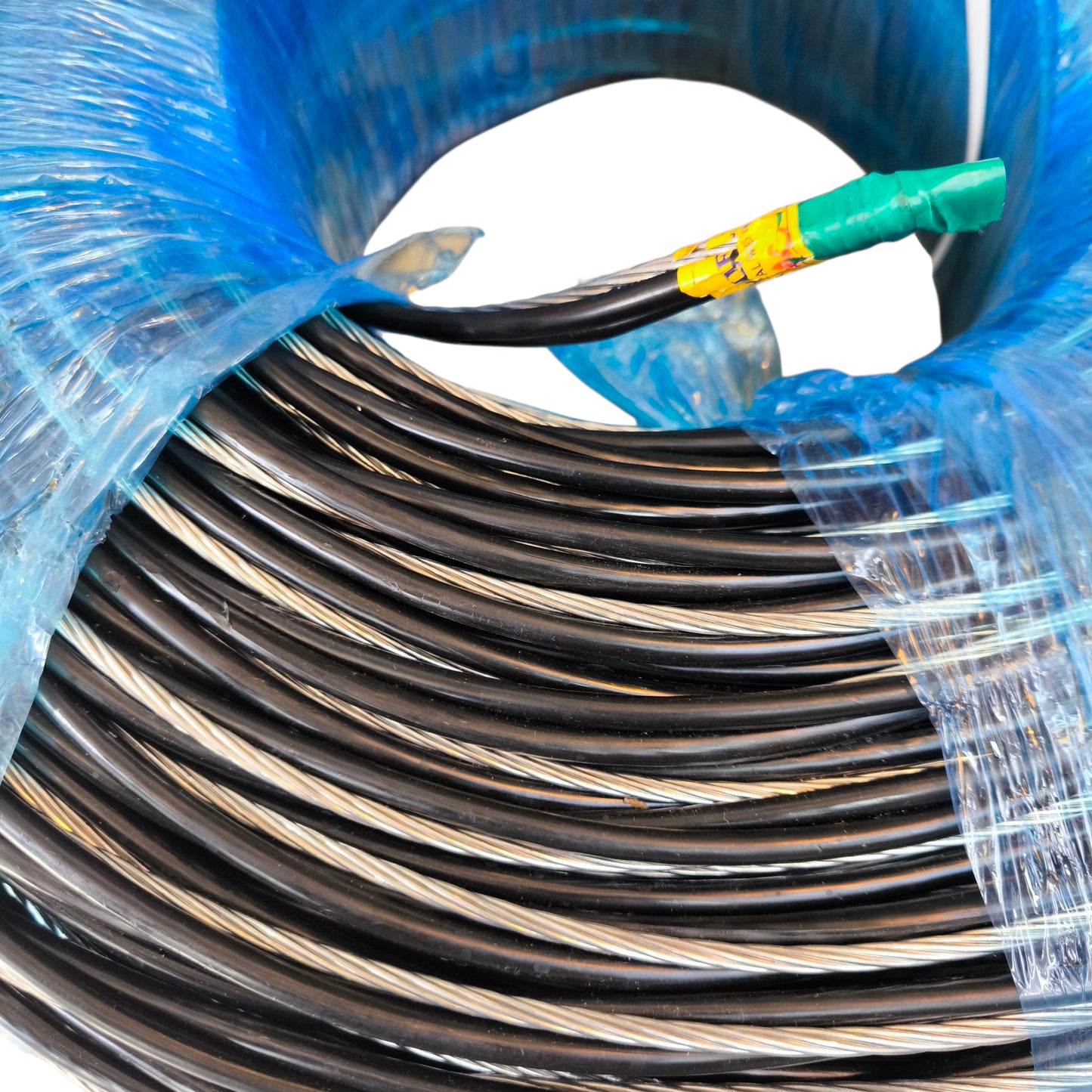 Philflex Service Drop Wire Triplex AWG 6/7 14mm 2 Cable Insulated and 1 Bare 300 meters