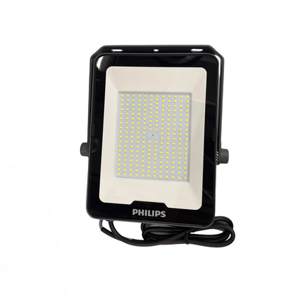 Philips flood light on a white background