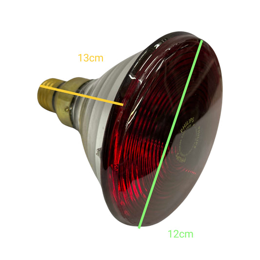 Philips 150W Infrared Lamp E27 220V, Massage Lamp Heat Lamp  Light Therapy, Muscle Relaxant Bulb