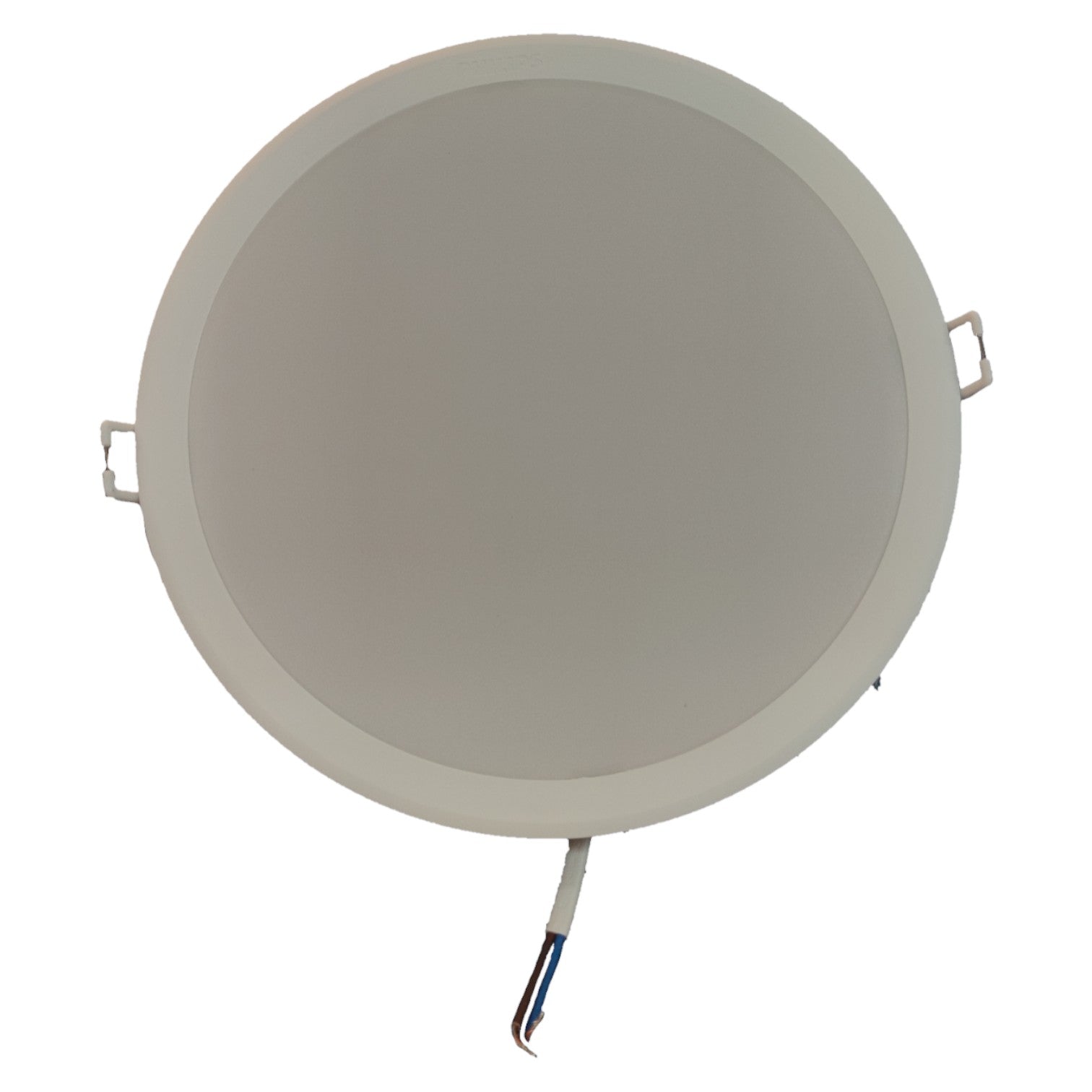 Round ceiling light fixture on a white background