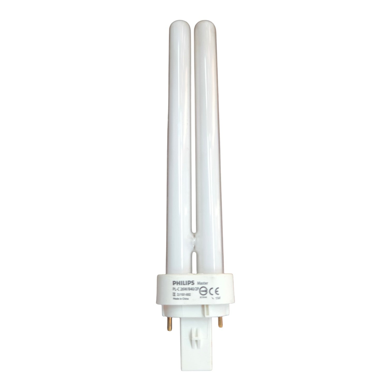 Philips LED light bulb on a white background Philips 26W Pinlight Cool White 4000K GD24d-2 CFL Compact Fluorescent Lamp PLC2P26W/840 Electx Electrical Supply