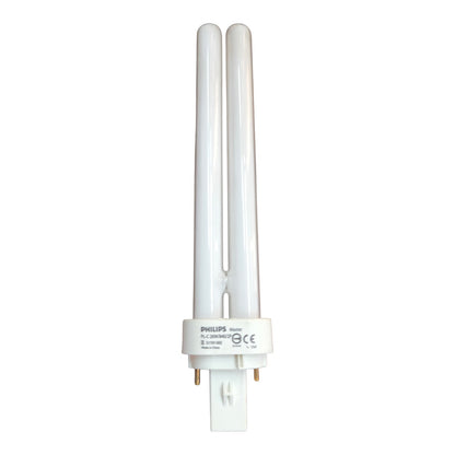 Philips LED light bulb on a white background Philips 26W Pinlight Cool White 4000K GD24d-2 CFL Compact Fluorescent Lamp PLC2P26W/840 Electx Electrical Supply
