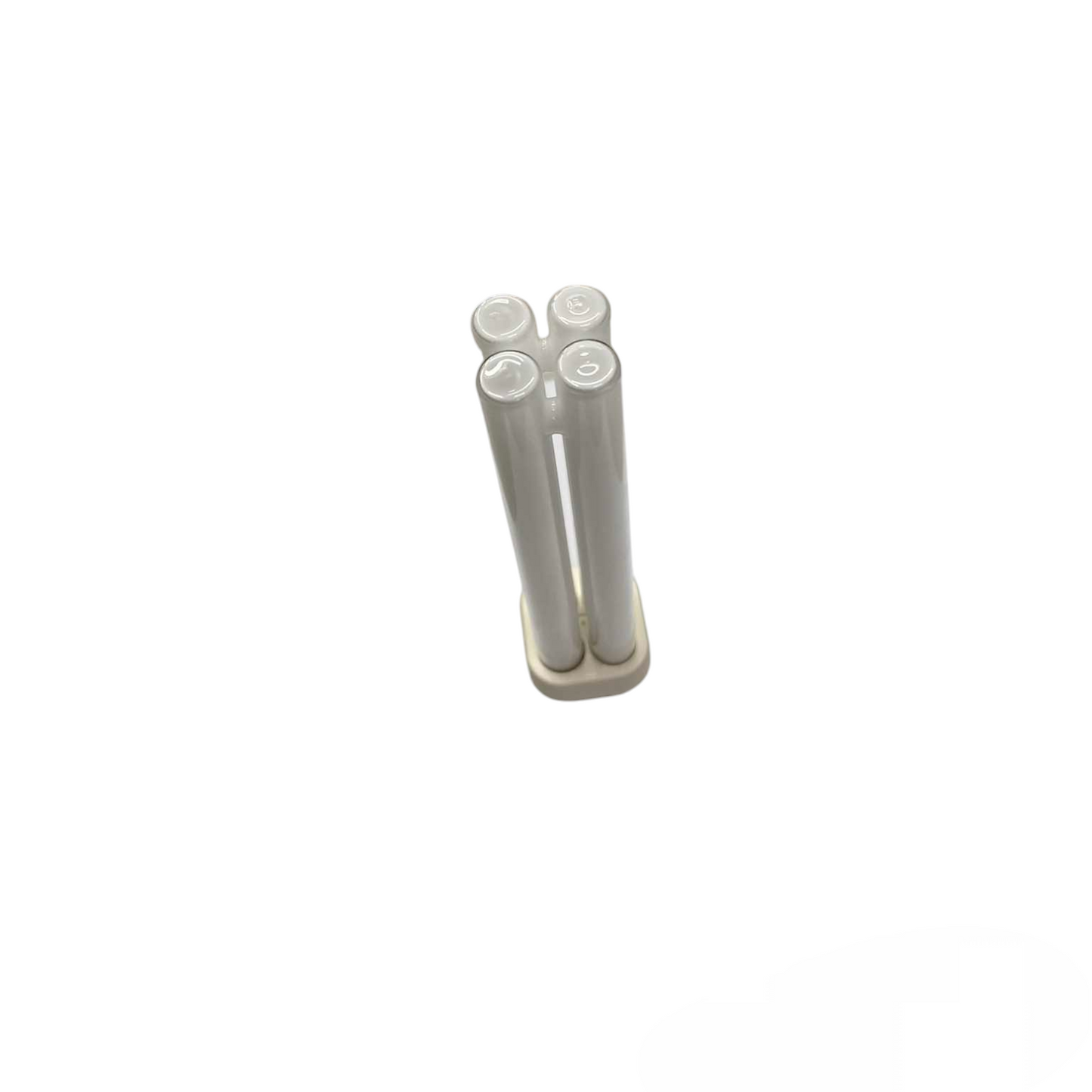 Set of white cylindrical objects on a white background Philips 26W Pinlight Daylight 6500K GD24d-2 CFL Compact Fluorescent Lamp PLC2P26W/865 Electx Electrical Supply