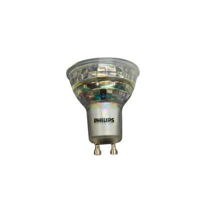 Philips light bulb on a white background