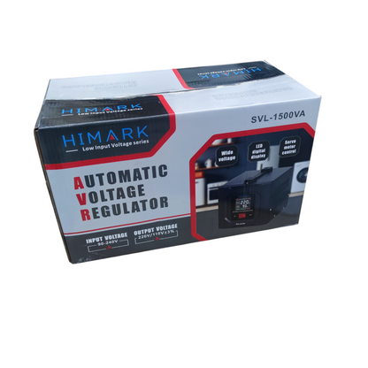 Himark 1500W AVR Low Input Voltage Series ( Pure Black) 90V-240V Input 220V and 110V Output SVL-1500 VA