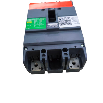 Schneider 160A 2 Pole MCCB Industrial Circuit Breaker Easy Pact Single Phase 36KAIC 250V EZC250H2160