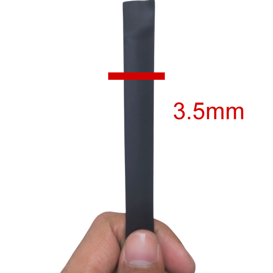 Heat Shrinkable Tube Black (3.5mm)