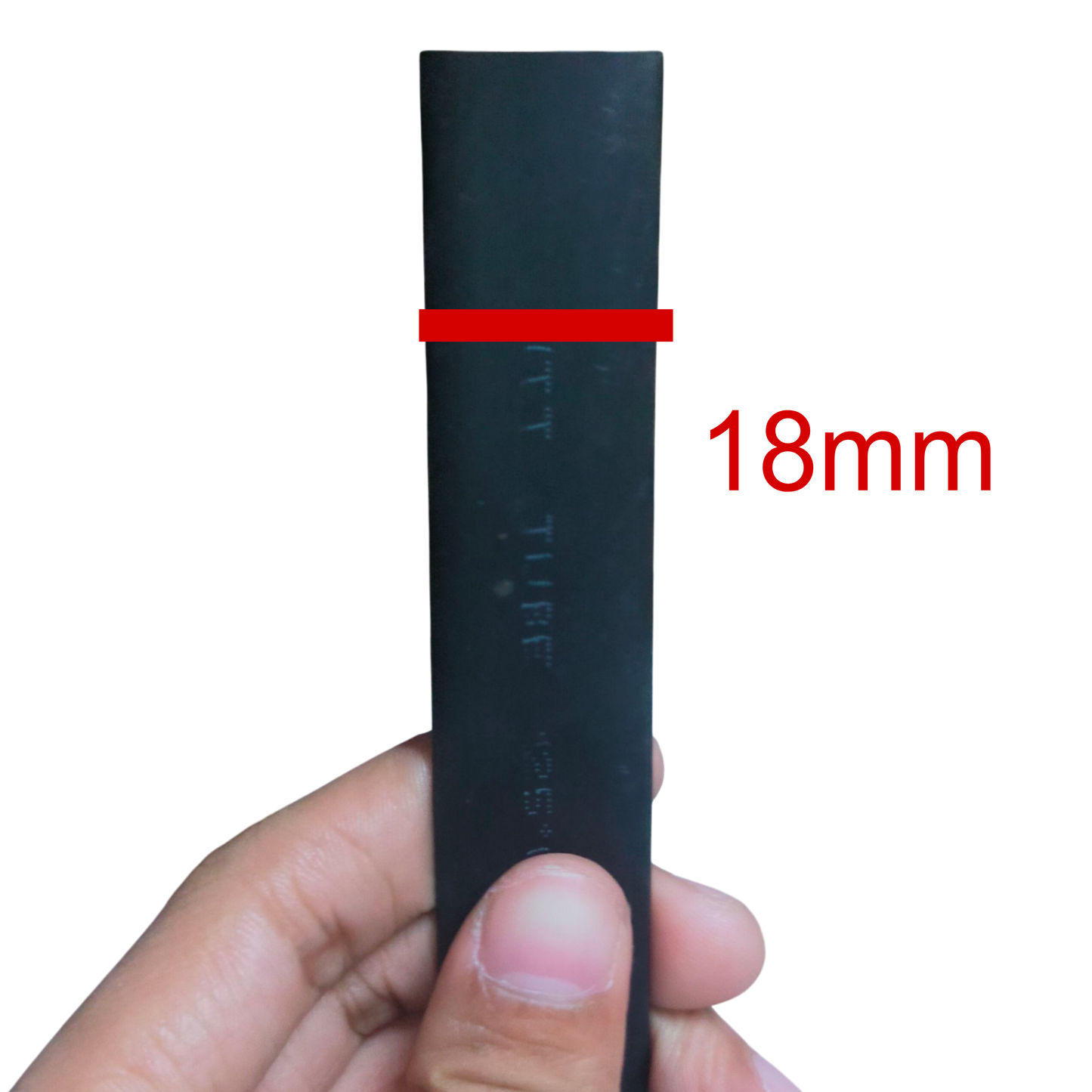 Heat Shrinkable Tube Black (18mm)