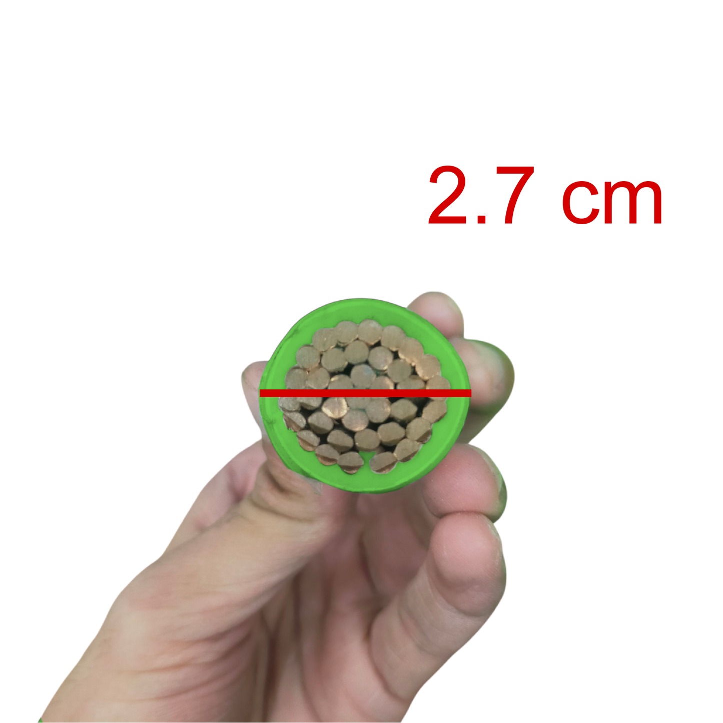 Philflex THHN Wire 325mm Stranded 650MCM (Per Meter) Green