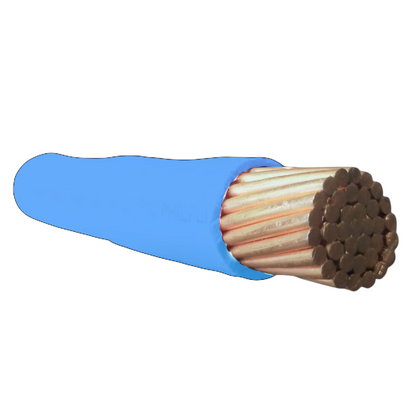 Phelps Dodge THHN Wire 175mm Stranded 350MCM (Per Meter) Blue