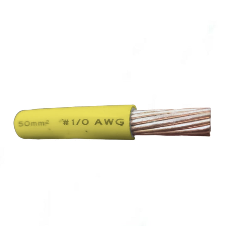 Royu THHN Wire 50mm Stranded AWG 1/0 (Per Meter) Yellow