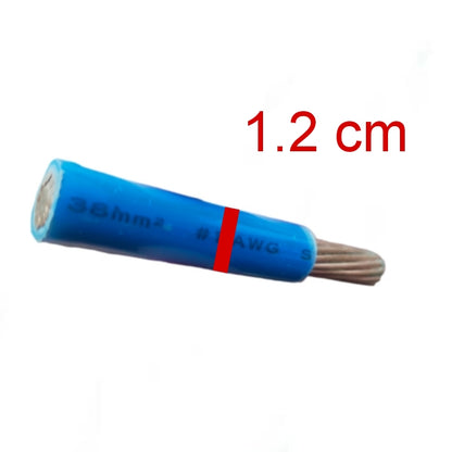 Royu THHN Wire 38mm Stranded 1 AWG (Per Meter) Blue