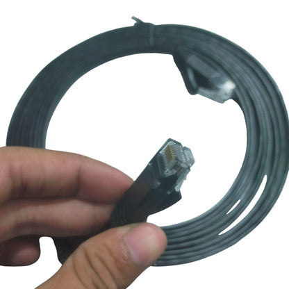 Pihen CAT6 Patch Cable Flat Cord 3 Meters Black