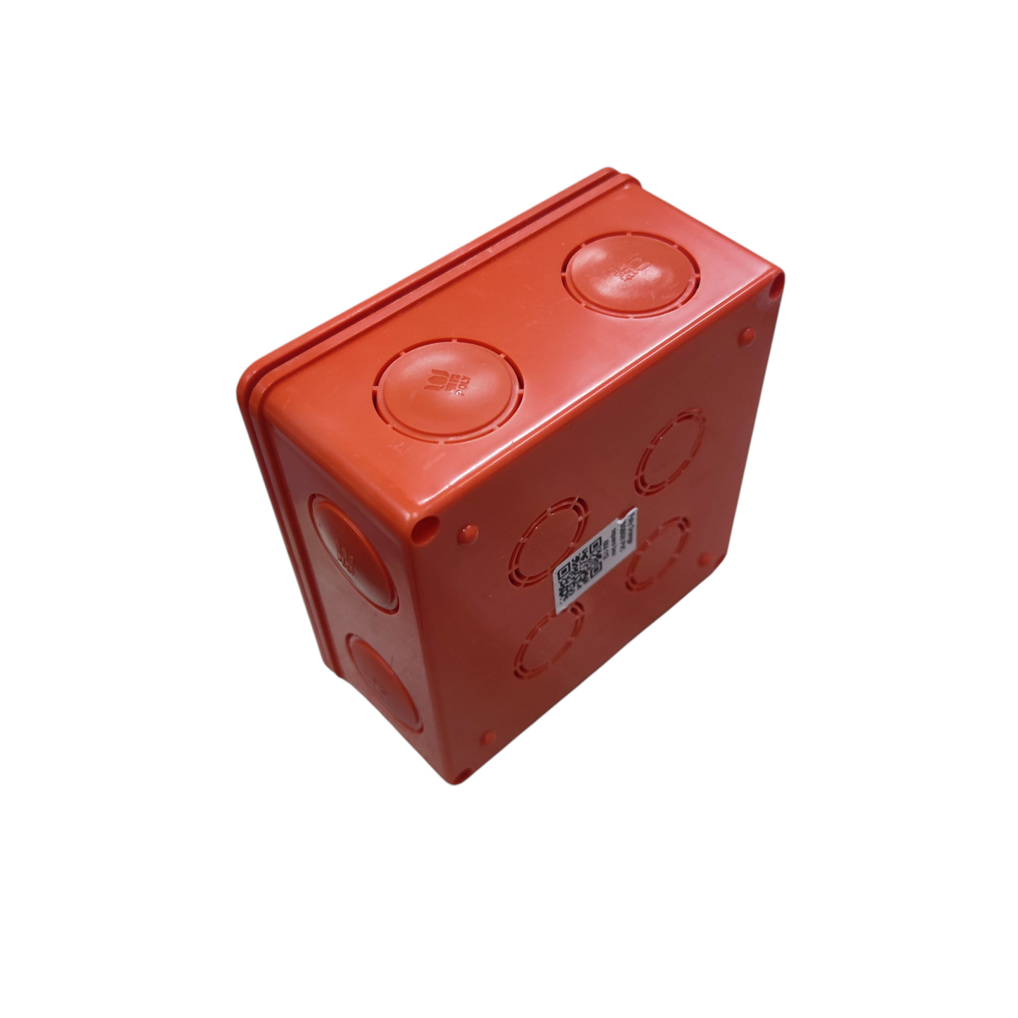 Poly 4 1/2 x 4 1/2 Inches PVC Square Box with Cover