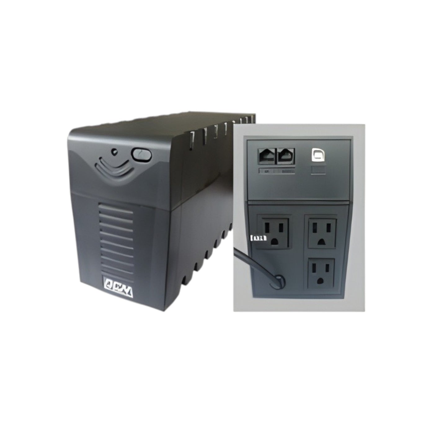 Powercom 1000VA UPS 500W Uninterruptible Power Supply 220V Input