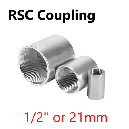 Local 1/2 RSC Coupling 21mm