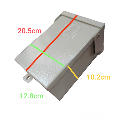 Royu 125A 2Pole 7.5 KAIC 220V Miniature Circuit Breaker with Nema 3r Enclosure K63NNEMA3RE-2P/3P+RMB2P125C10