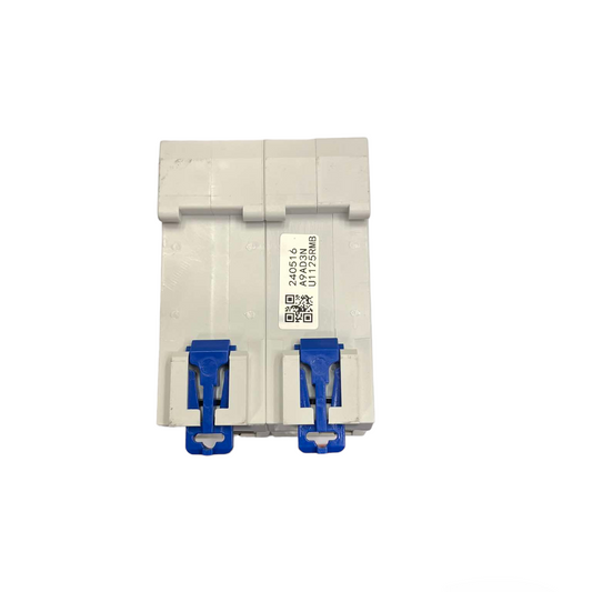 Royu miniature circuit breaker 220V with dual blue toggle switches for electrical safety