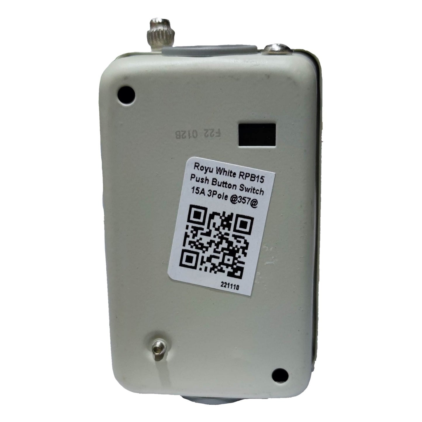 Royu Push Button Switch 15A 250V 3 Pole RPB15 Electx Electrical SUpply