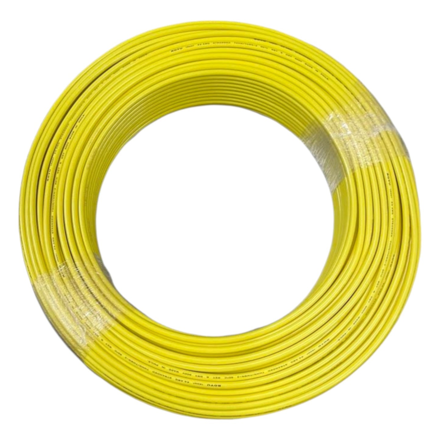 Royu THHN Wire 14mm 6 AWG Stranded, Pre Cut (150 Meters) Yellow RTN6A