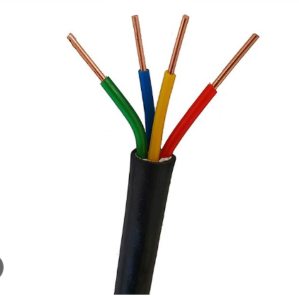 SEC Stranded Copper XLPE Unarmoured Power Cable 0.6/1kV 4 Core x 6.0mm² XLPE/FR-PVC