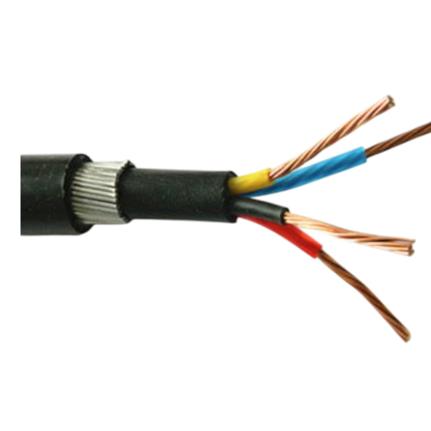 SEC XLPE Armored Power Cable 0.6/1kV 4 Core x 2.5mm IEC 60502-1 CU/XLPE/FR-PVC/SWA/FR-PVC