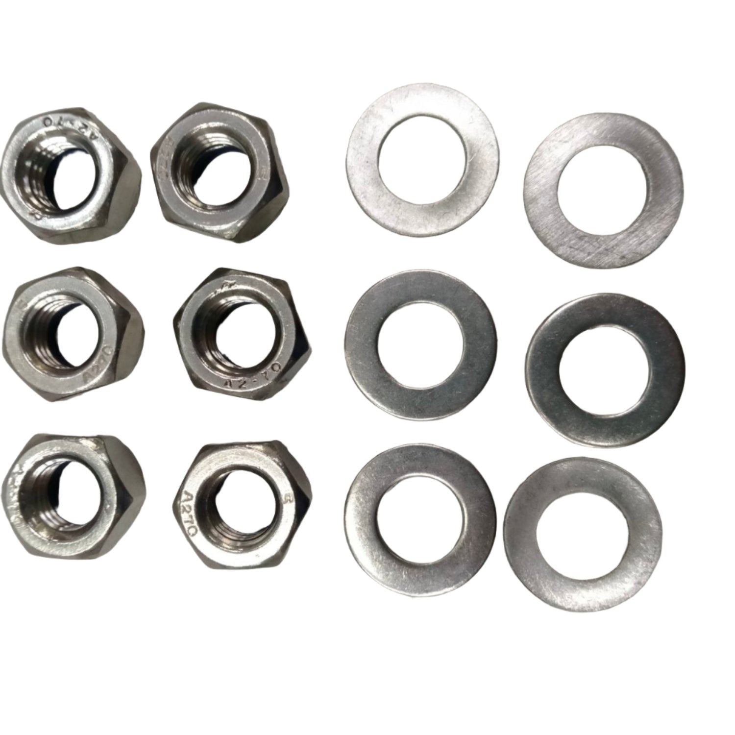SS LOCKNUT AND WASHER 12mm II