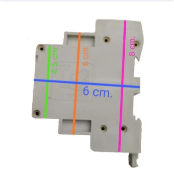 Sassin Miniature Contactor 20A 220V 2NO ( 1 Module DIN Rail Type) 3SCH8-25/2P20A