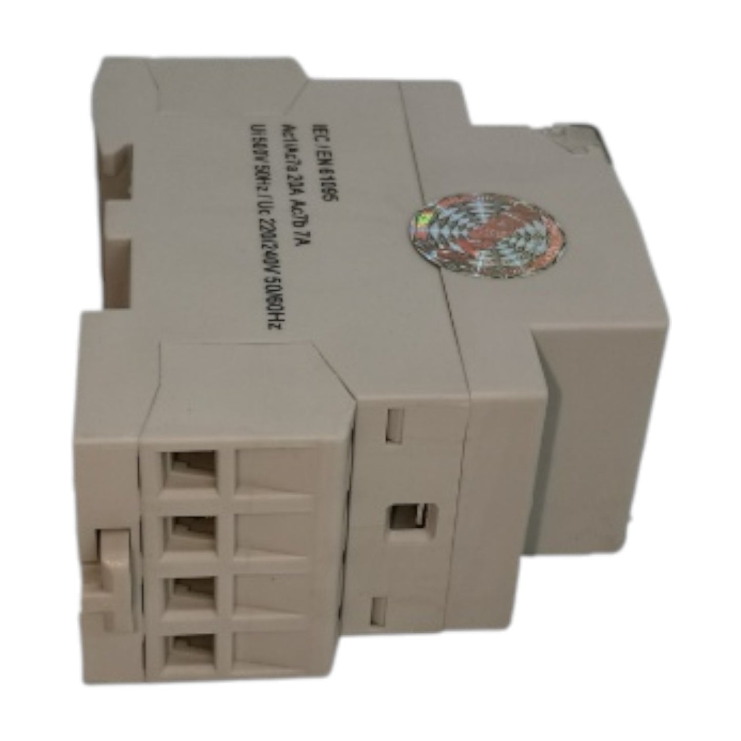 Sassin Miniature Contactor 20A 220V 4NO - 2 Module DIN Rail Type 3SCH8-25-20