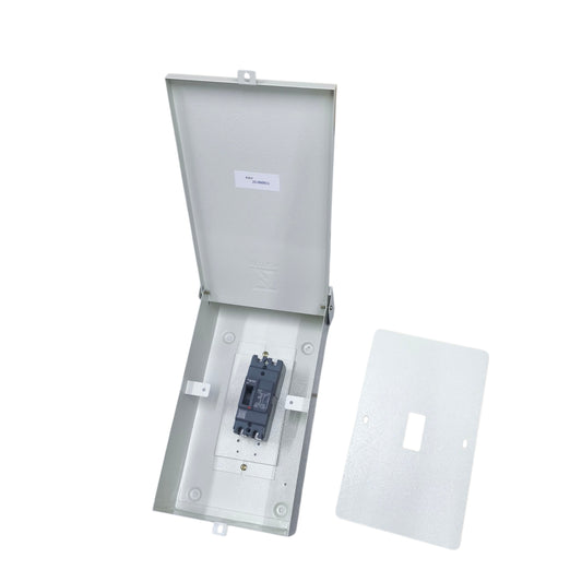 Schneider 100A 2Pole 10KAIC 220V with Nema 3r Enclosure Weatherproof Outdoor EZC100H2100