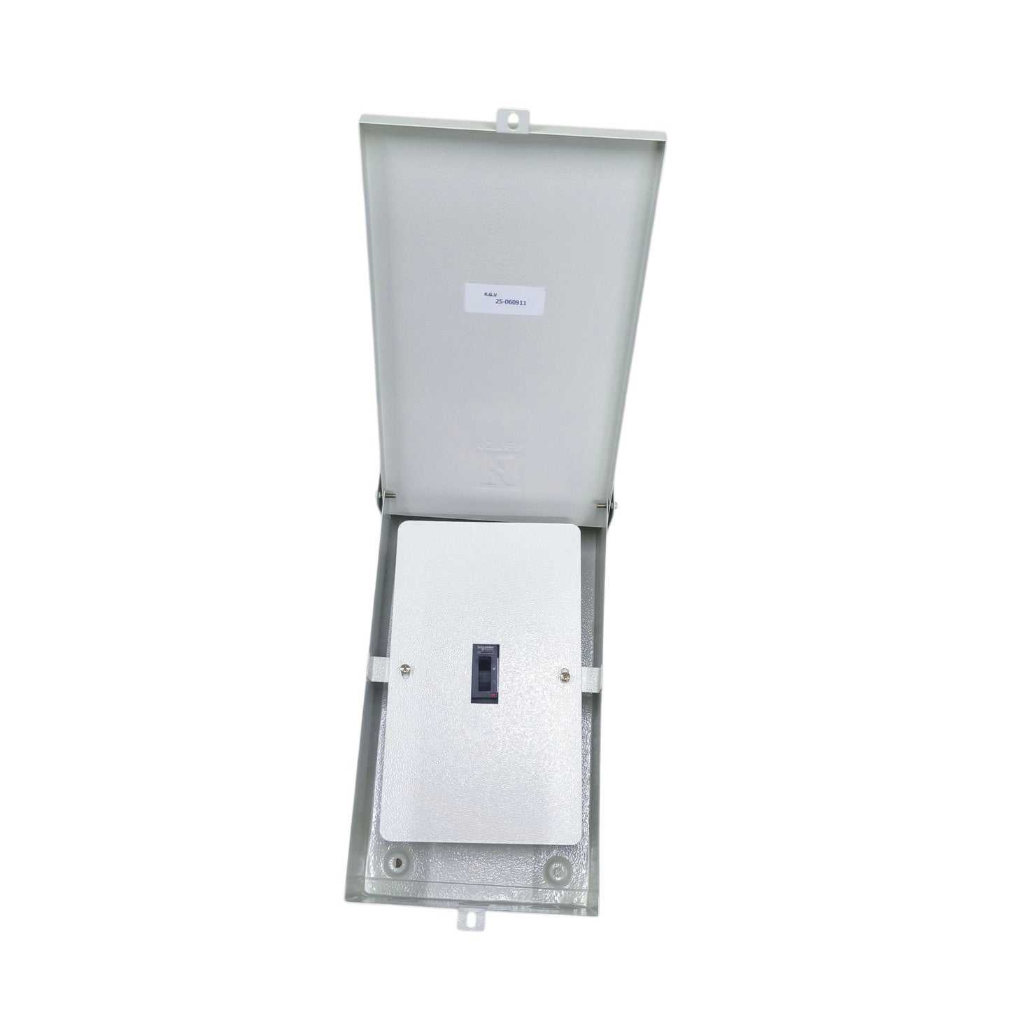 Schneider 125A 2P 25KAIC MCCB Industrial Circuit Breaker with Nema 3r Weatherproof EZC250H2125