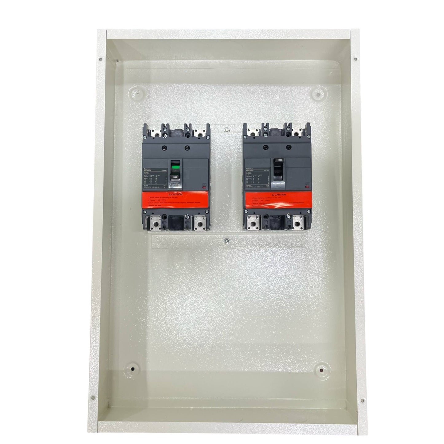 Schneider 160A MTS 2Pole with Nema 1 Enclosure 36KAIC 220V EZC250H2160