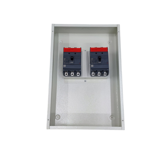 Schneider 200A MTS 3 Pole  36KAIC 220V with NEMA 1 Enclosure Manual Transfer Switch MTSPW250SP+2XEZC250H3200