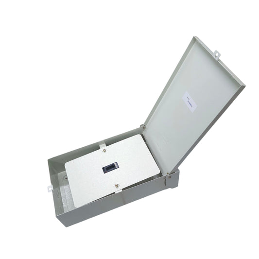 Schneider 30A 3Pole 10KAIC 220V MCCB Industrial Circuit Breaker with Nema 3r Enclosure Weatherproof Outdoor EZC100H3030