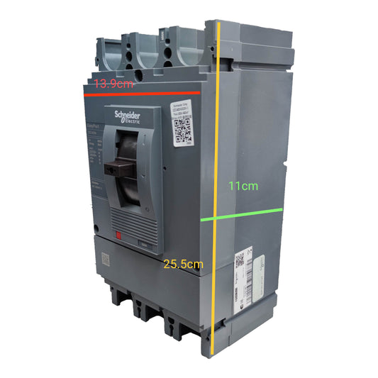 Schneider 350A 3 Pole Industrial Circuit Breaker 400AF 18KAIC 415V Easy Pact EZC400N3350 , 350A 3 Phase Circuit Breakers, 350A 3P Circuit Breaker