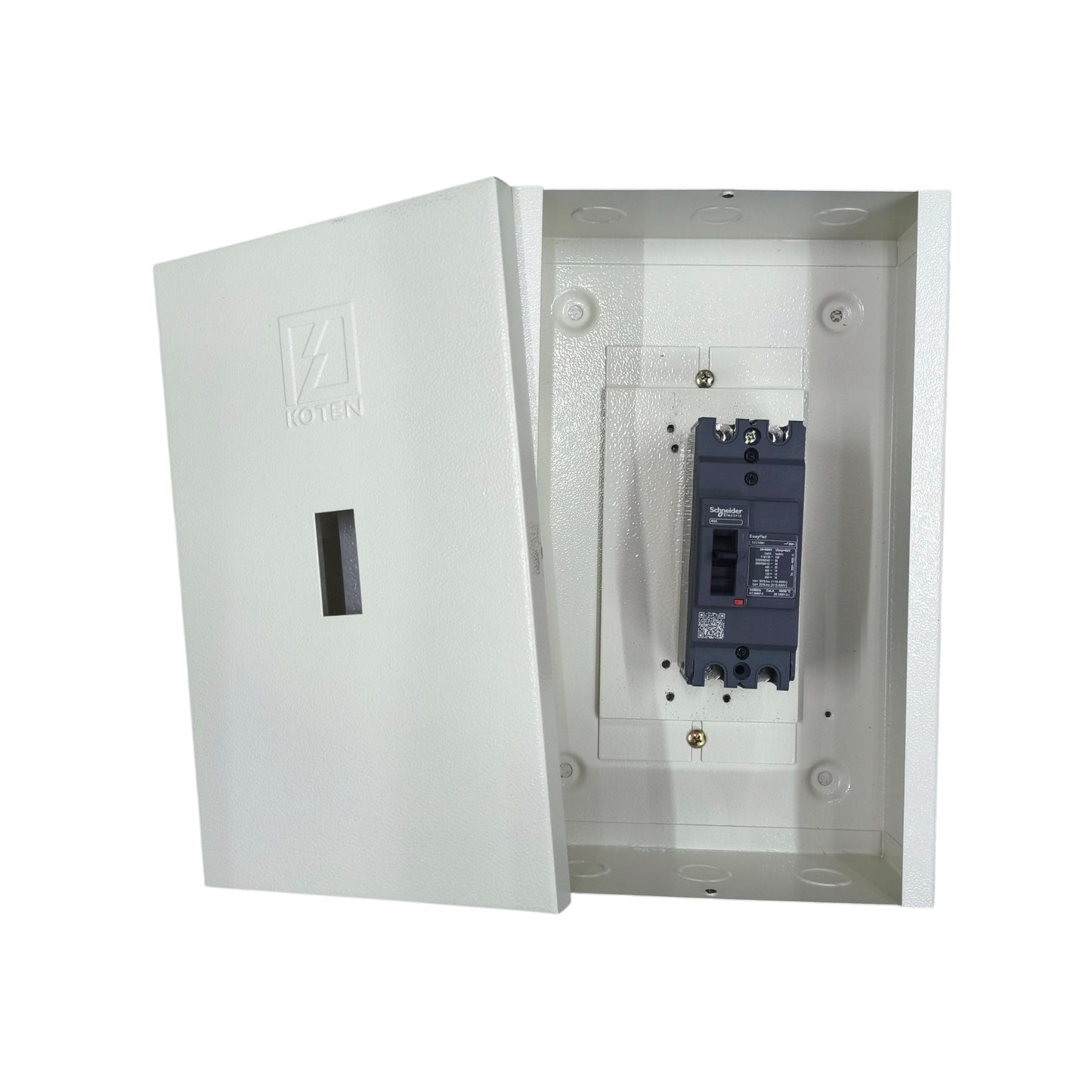 Schneider 40A 2Pole 10Kaic 220V 100AF Industrial Circuit Breaker MCCB Molded Case Circuit Breaker with Nema 1 Enclosure EZC100H2040