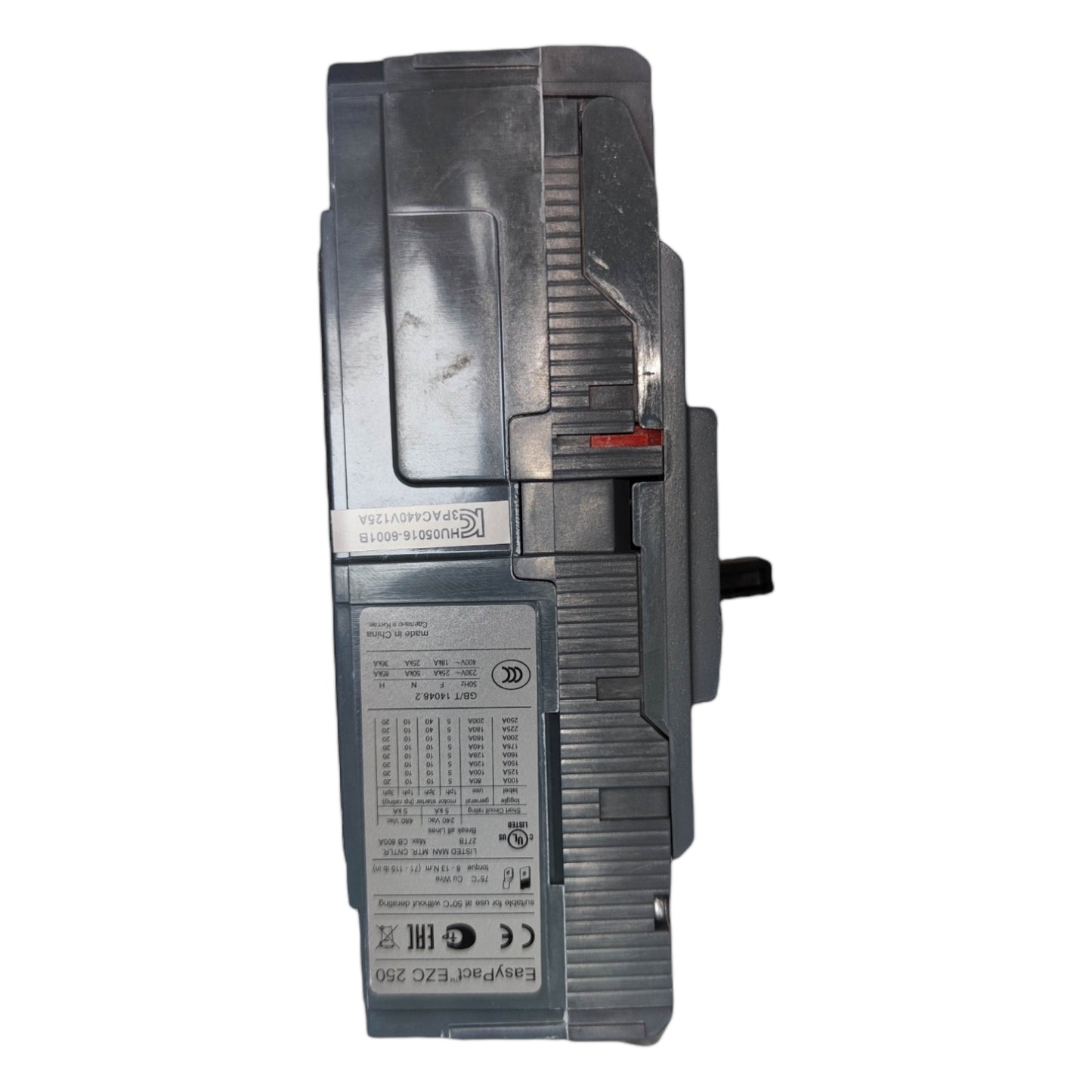Schneider 160A 3 Pole MCCB Industrial Circuit Breaker 250AF 36KAIC 415V Easy Pact EZC250H3160