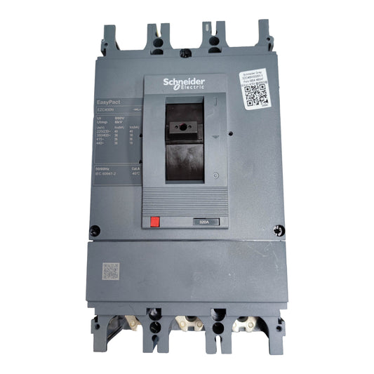 Schneider 320A 3 Pole Industrial Circuit Breaker 400AF 36KAIC 415V Easy Pact EZC400N3320 , 320A 3 Phase Circuit Breakers, 320A 3P Circuit Breaker