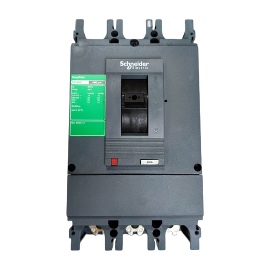Schneider 400A 3 Pole Industrial Circuit Breaker 400AF 50KAIC 415V Easy Pact EZC400H3400 , 400A 3 Phase Circuit Breakers, 400A 3P Circuit Breaker