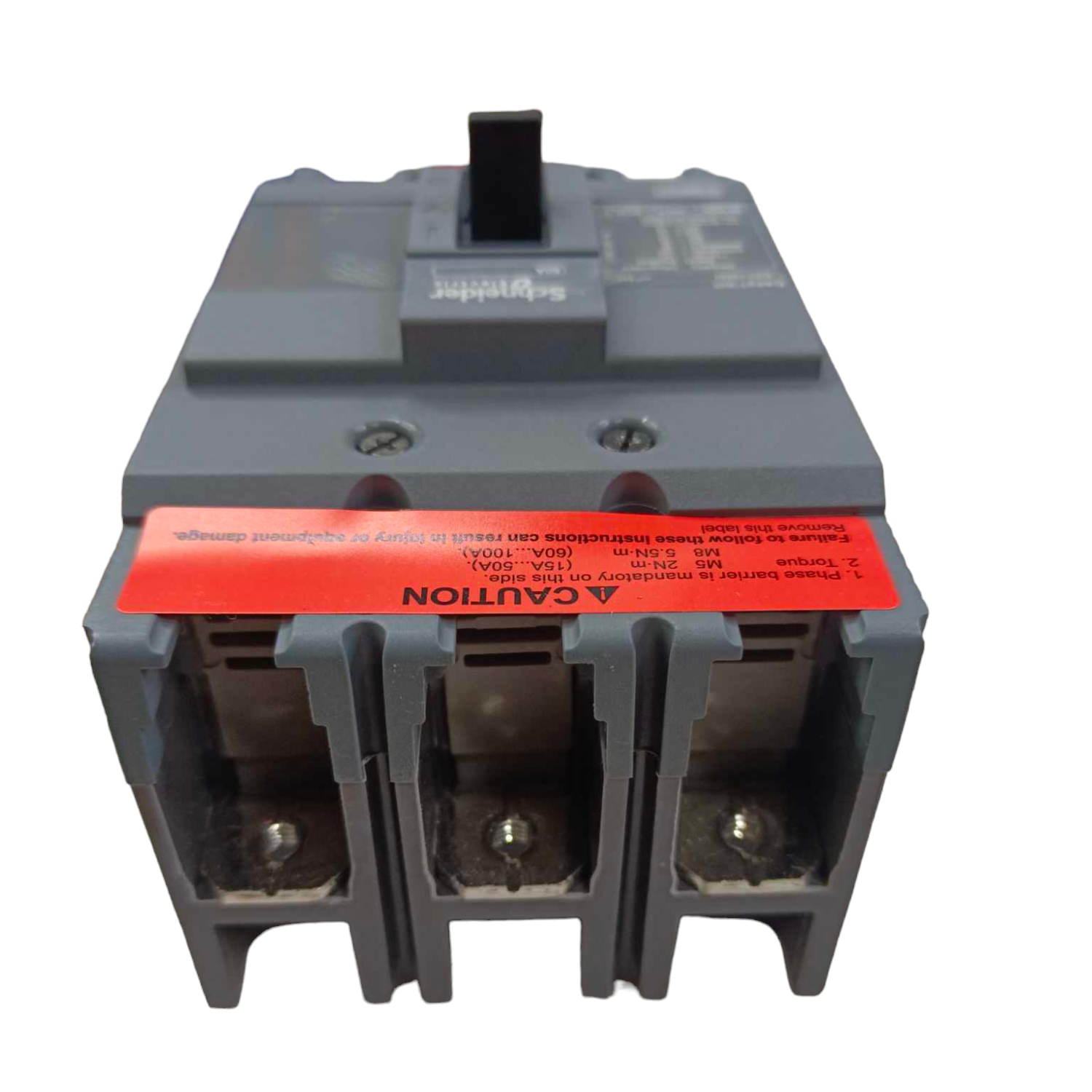 Schneider 50A 3P 10KAIC 220V MCCB Industrial Circuit Breaker EZC100H3050 Electx Electrical Supply